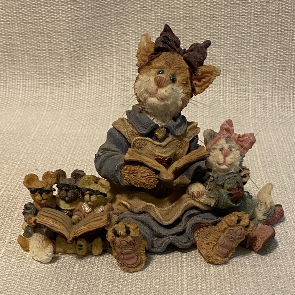 Boyds Bears & Friends ‘The Purrstone Collection’ Mama Purrsmore & Baby Belle